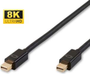 MicroConnect 8K Mini Displayport Cable 2m