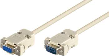 MicroConnect D-SUB/RS-232 - D-SUB/RS-232 3m