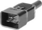 MicroConnect IEC Power Adaptor C20 Plug