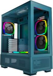 Montech SKY TWO , Tower-Gehäuse blau, Tempered