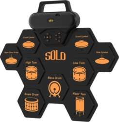 NN SOLO roll-up electronic drum set