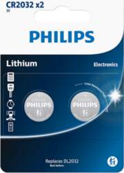 Philips Lithium, CR2032, 3V, 2 gab