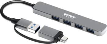 PORT CONNECT | Hub USB-C/USB-A vers