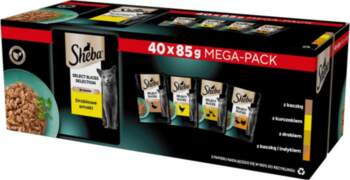 SHEBA Selection Select Slices Poultry Flavours