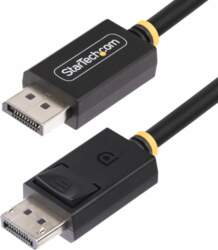 StarTech.com DP21-2M-DP40-CABLE DisplayPort kabelis Melns