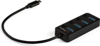 StarTech.com HB30C4AIB interfeisa centrmezgls USB