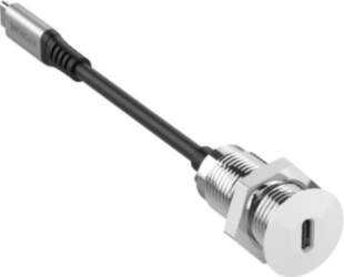 Vivolink USB-C Desk socket white with