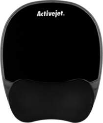 Activejet black gel mouse pad