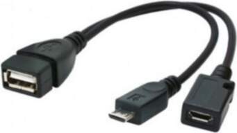CABLE USB OTG AF +MICRO BF