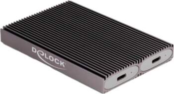 DeLOCK Externes USB Type-C Dual Combo