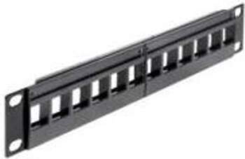 DeLOCK - Patch Panel - Schwarz