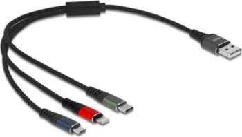 DeLOCK USB Ladekabel, USB-A Stecker USB-C