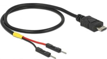 Delock USB Stromkabel Micro-B auf 2