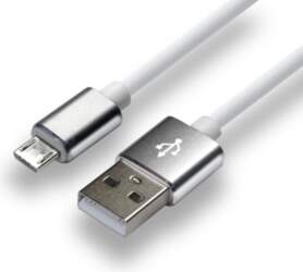 EverActive cable USB 1m - White