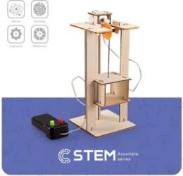 Extra Digital Wooden Assembly Kit Elevator