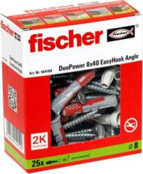 Fischer EasyHook Angle DuoPower 8x40, Dübel