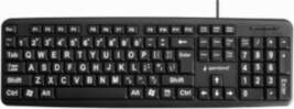 Gembird BIG letters Black