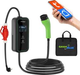 GreenBlue EV/PHEV Charger, portable, Type 2