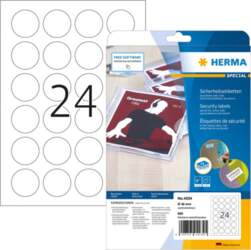 HERMA Security labels A4 Ø 40