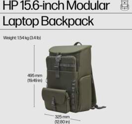 HP 15.6-inch Modular Laptop Backpack