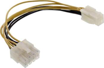 Inline Strom Adapter 4Pol ATX 1