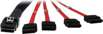 Inter-Tech Kabel SFF 8087 4x SATA