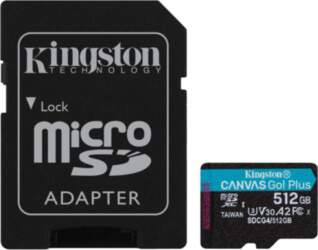 Kingston Technology Canvas Go! Plus 512