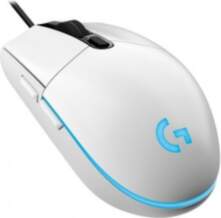 Logitech G102 LightSync, optiskā, balta -