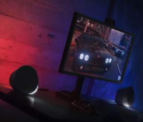 Logitech G560 Lightsync 2.1, melna
