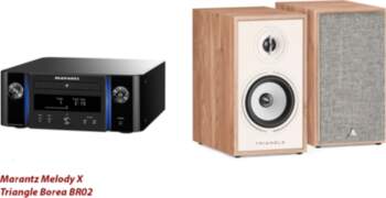 Marantz Melody X (M-CR612) + Triangle