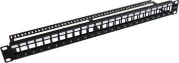 MicroConnect 19" Blank patch panel,