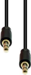 ProXtend 3-Pin Slim Cable M-M Black