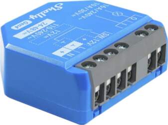 SHELLY 1 Gen4 Smart switch Blue