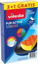 Sponge Vileda Pur Active Colors 4
