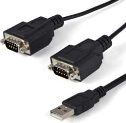 StarTech.com ICUSB2322F seriālais kabelis Melns
