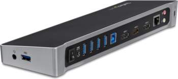 StarTech.com USB3DOCKH2DP dokstacija Vadu USB