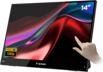 Verbatim Portable 14" FHD Touch Monitor