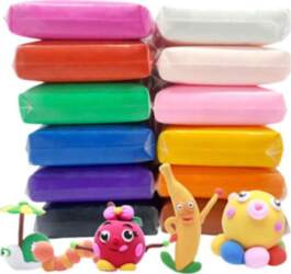 12pcs Modelling Clay Set Soft Air-Dry