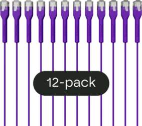 Broadbe Slim Patch Cable 5G Purple