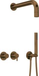 Deante Concealed shower set with head