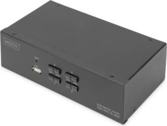 Digitus KVM Switch, 4 Port, Dual