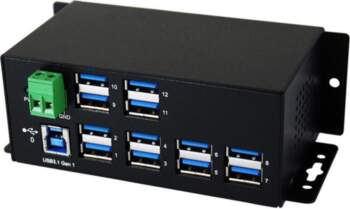 Exsys EX-1112HMS - Hub - 12