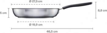 Fiskars FS. 26cm FRYING PAN WITH