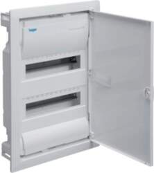 Hager 2x12 flush-mounted modular switchboard IP30