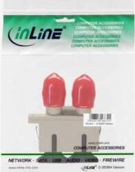 InLine® LWL Kupplung, Duplex ST/SC, multimode