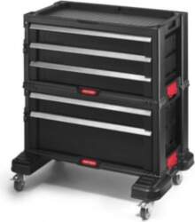 KETER BOOKCASE 5 DRAWERS TOOL CHEST