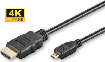 MicroConnect HDMI 2.0 A-D cable
