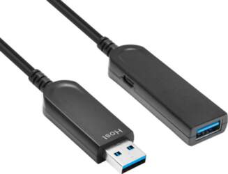 MicroConnect Premium Optic fiber USB 25m