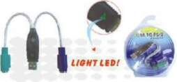 MicroConnect USB A - Converter 2x