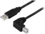Microconnect USBAB2ANGLE10 USB kabelis USB 2